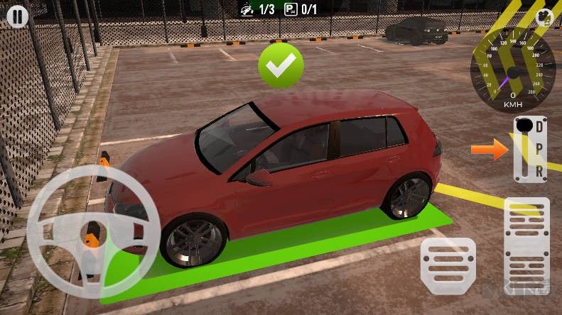 真實(shí)停車駕駛