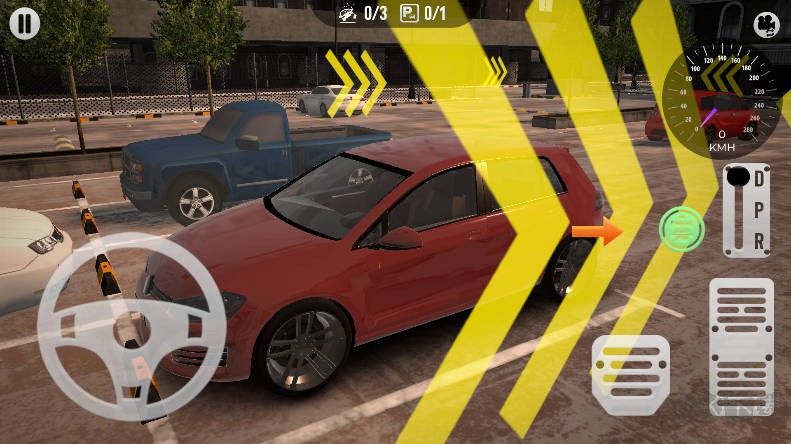 真實(shí)停車駕駛