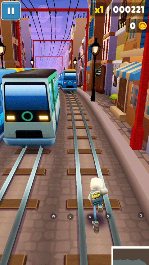 地鐵跑酷地鐵城MOD版修改器
