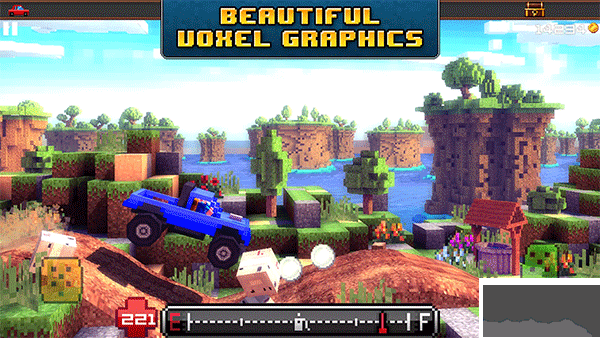 像素賽道(Blocky Roads)