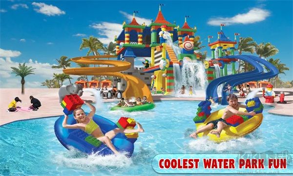 水上樂園模擬(Water Park Slide Surfers)