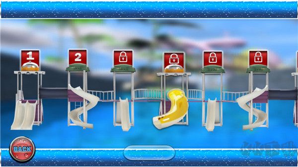 水上樂園模擬(Water Park Slide Surfers)