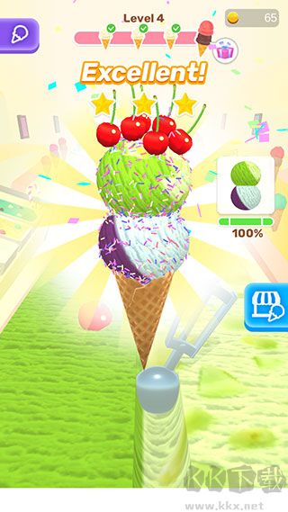 冰淇淋快跑(icecream run)