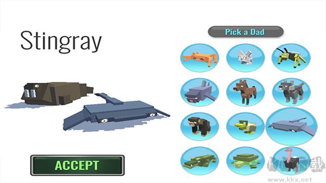 動物融合模擬器