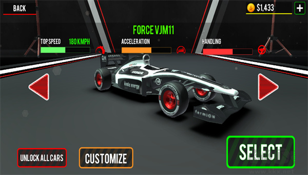 極限方程式賽車(Formula Car Racing)